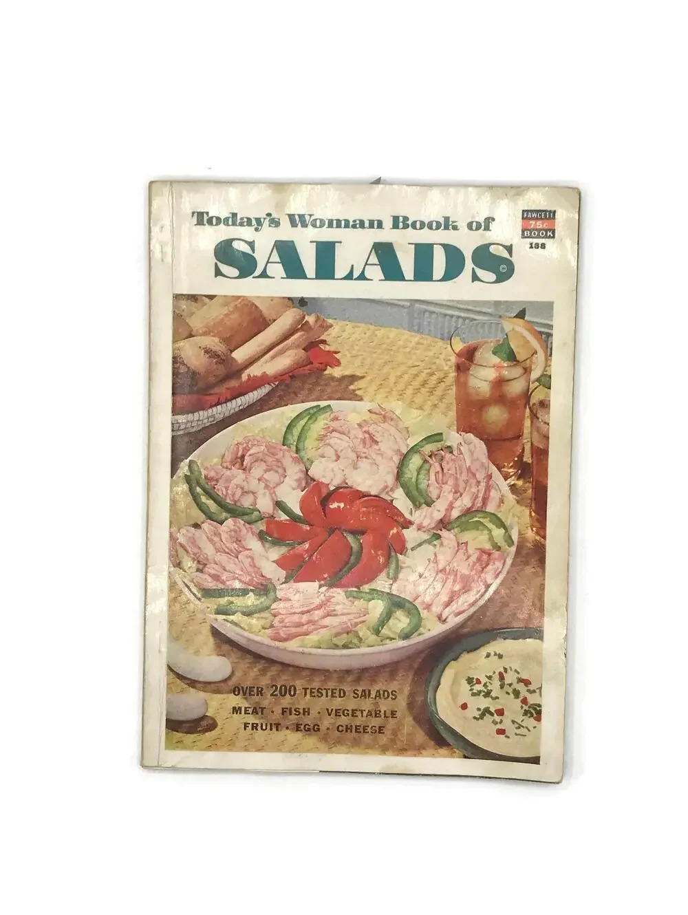 1950s Salad Cookbook: Today's Woman Magazine, Retro Kitchen Graphics